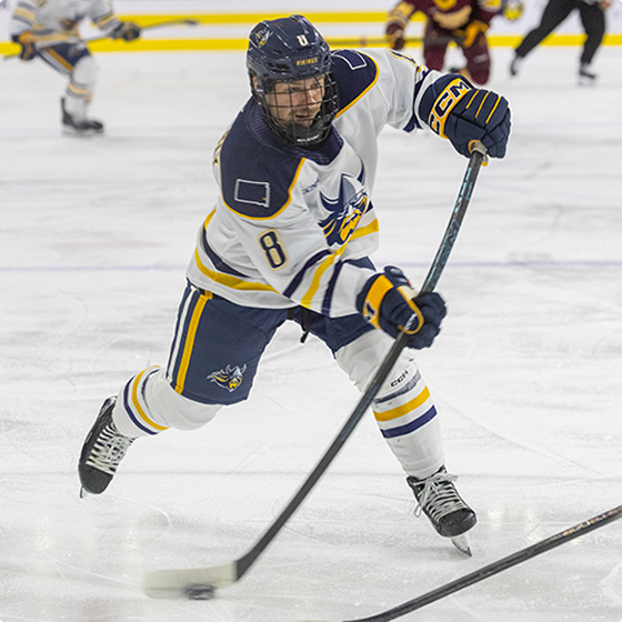 Augie Hockey Player